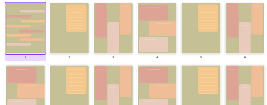 Content Planner (Weekly) Digital set