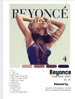 Beyonce 4 Album Photo (Digital Download)